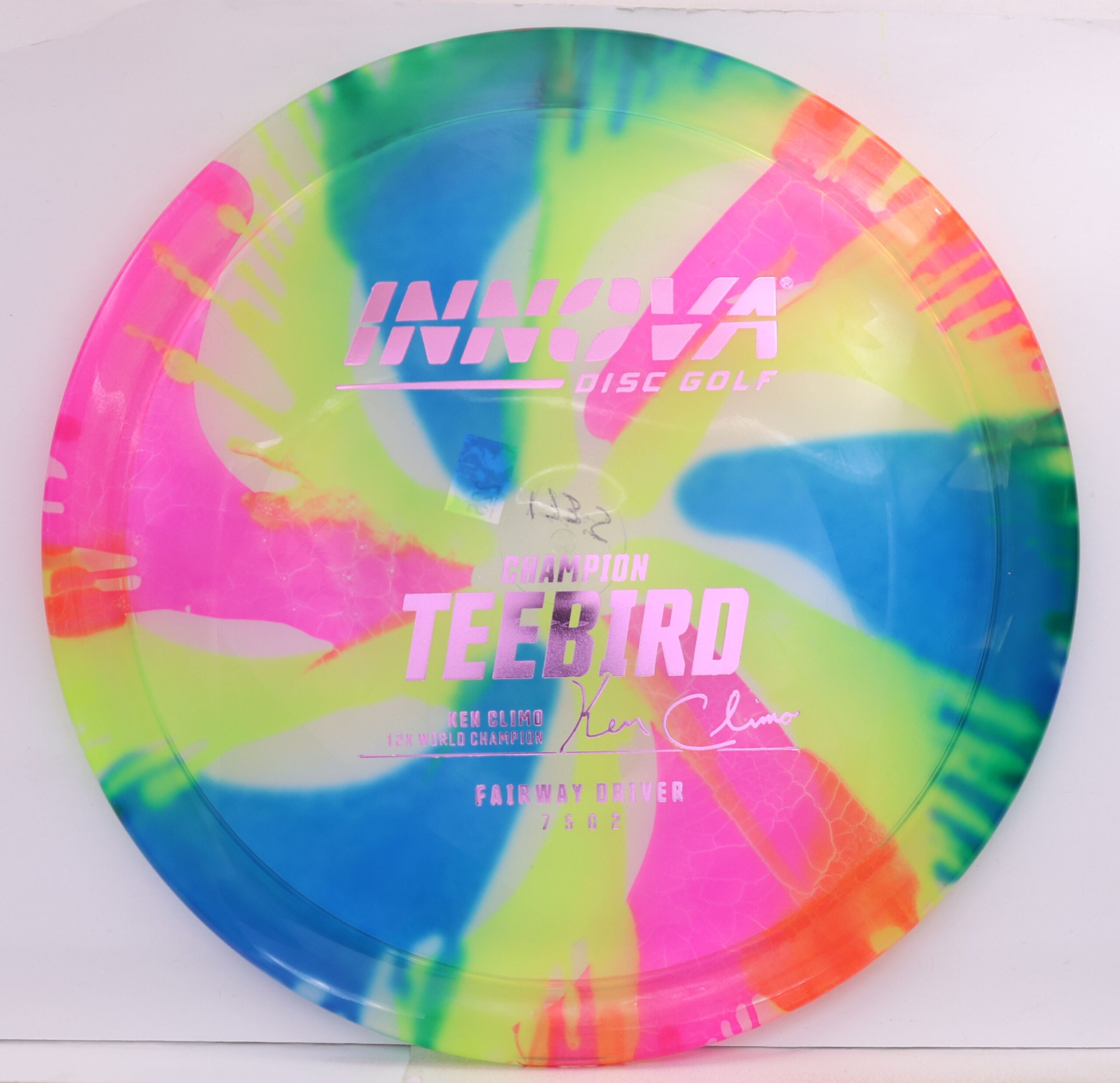 KING TEE DIPPIN' 12インチプロモ Tie-Dye Champion Teebird, Ken Climo 12X • Marshall Street Disc Golf